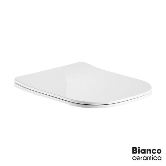 Κάλυμμα λεκάνης NORMA NR121 SLIM SOFT-CLOSE, BIANCO CERAMICA