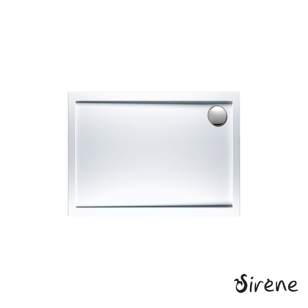 Ντουζιέρα παραλληλόγραμμη EXTRA FLAT 100x70 - Υψος 5 cm, SIRENE