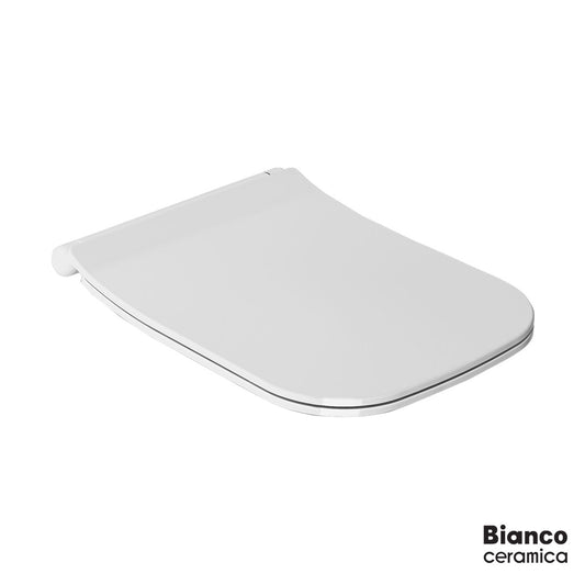 Κάλυμμα Λεκάνης MIZO Slim Soft Close, Αποσπώμενο Bianco Ceramica White