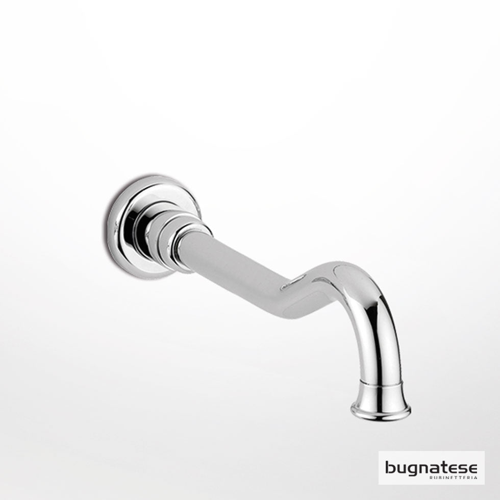 Στόμιο Επίτοιχο 23εκ. Bugnatese Chrome