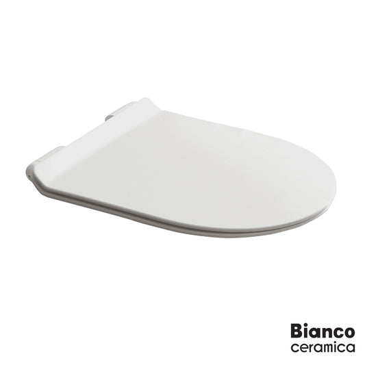 Κάλυμμα λεκάνης AIDA AD120 SLIM SOFT-CLOSE, BIANCO CERAMICA