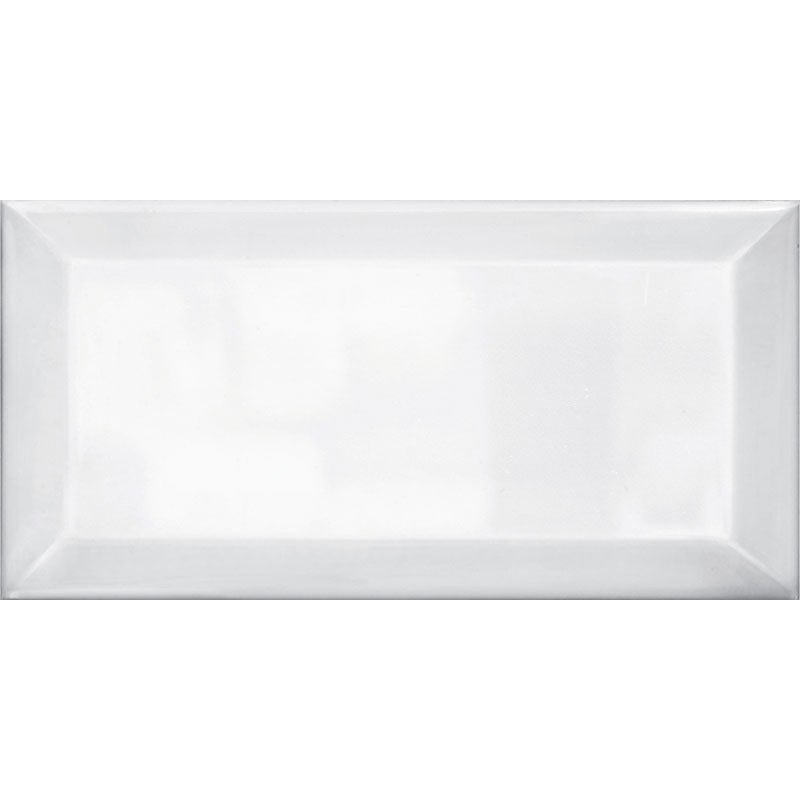 Πλακάκι Metro Bizoute White Karag 10x20cm