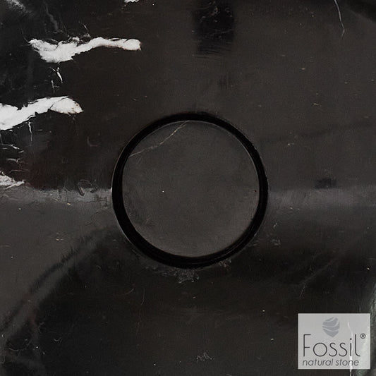 Τάπα Νιπτήρα Fossil Marquina Nero