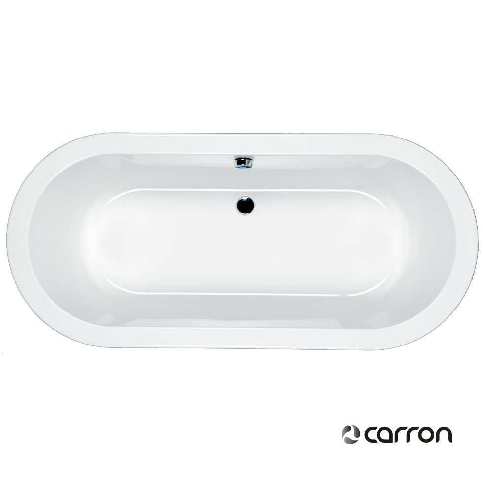 Μπανιέρα HALCYON OVAL 175x80 ακρυλική βαρέως τύπου CARRONITE χωρητικότητας 270L, ελεύθερης τοποθέτησης, CARRON Αγγλίας