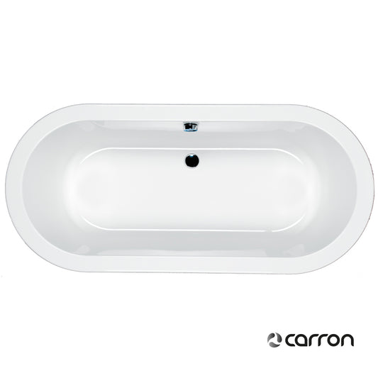 Μπανιέρα HALCYON OVAL 175x80 ακρυλική βαρέως τύπου CARRONITE χωρητικότητας 270L, ελεύθερης τοποθέτησης, CARRON Αγγλίας