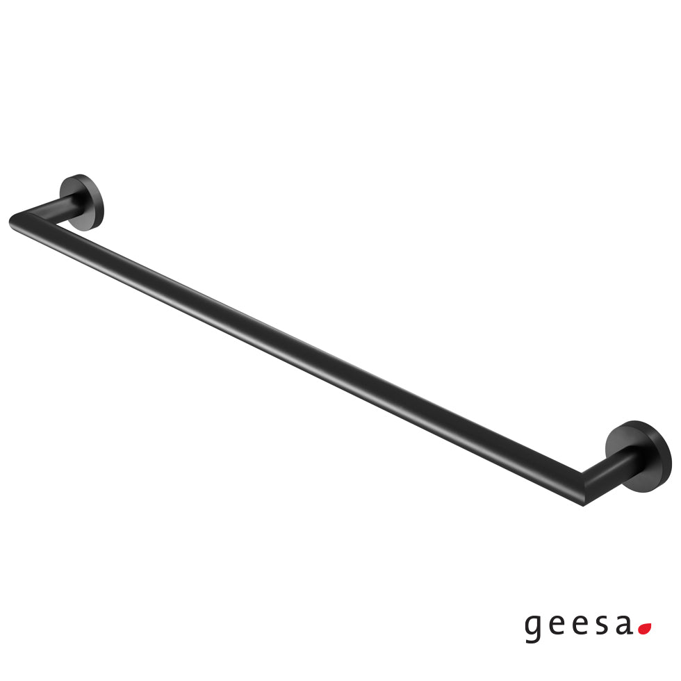 Πετσετοκρεμάστρα Σταθερή 60εκ. Nemox Geesa Inox Black Matt